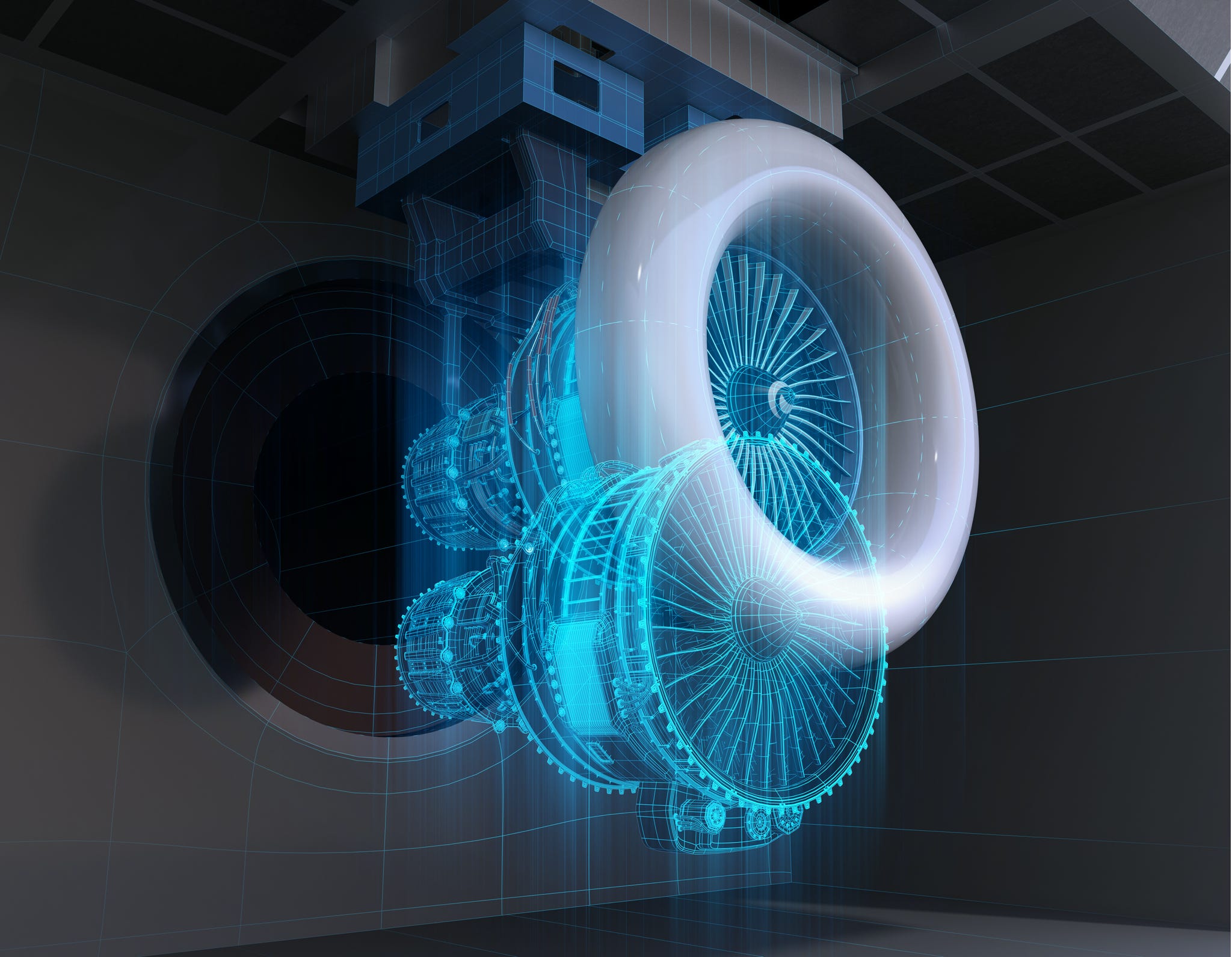 Digital twin visualization image