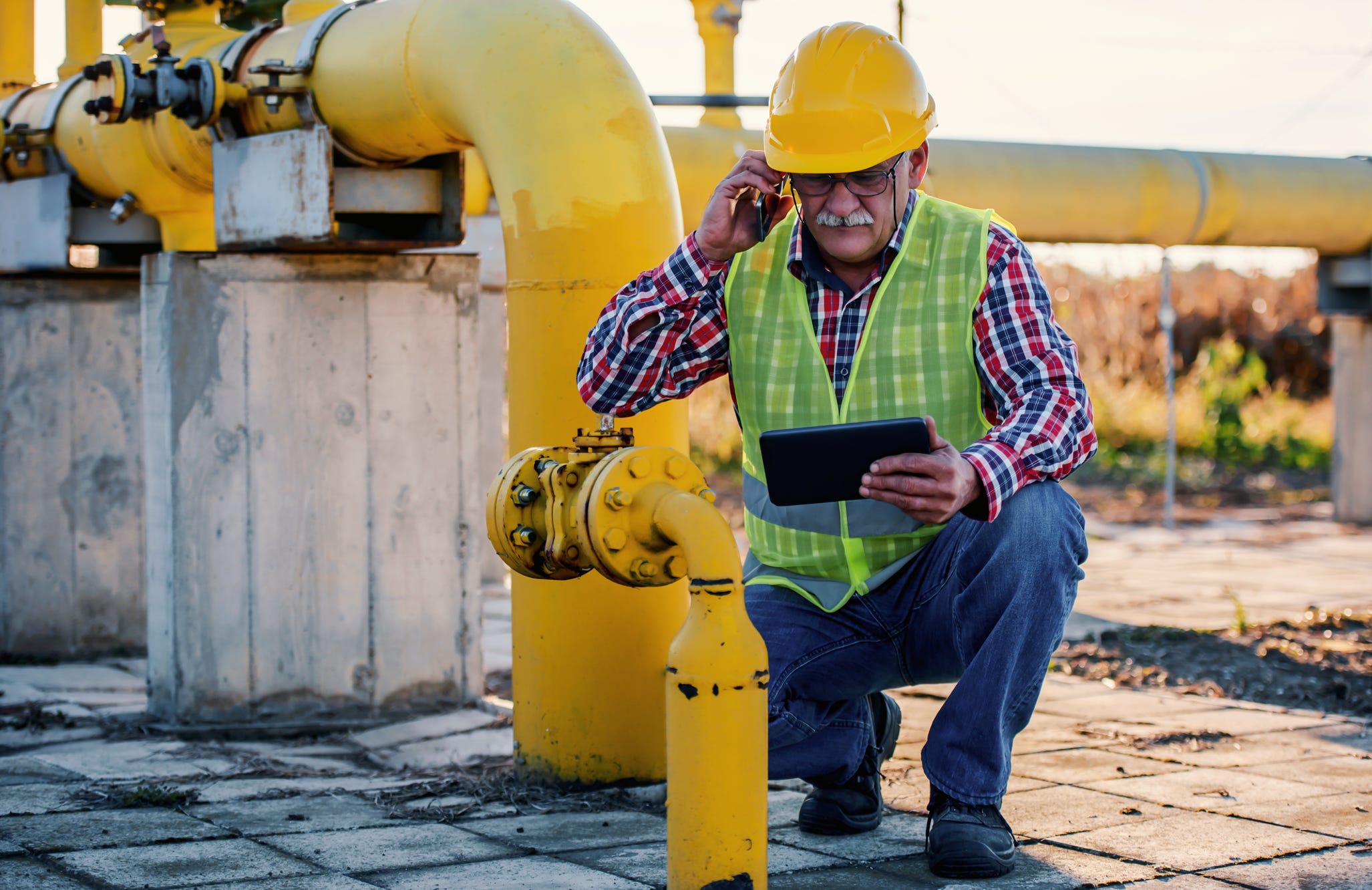 Open process automation example in the field